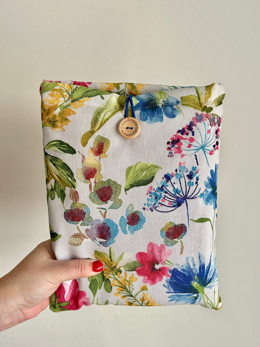 Funda de libro “Floral”